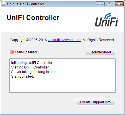 Решено: Не стартует Unify Controller