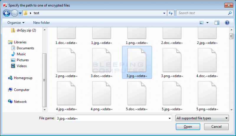 Расшифровка файлов после XData Ransomware