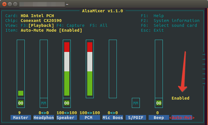 ubuntu 16.04 нет звука в наушниках, не работает автопереключение звука